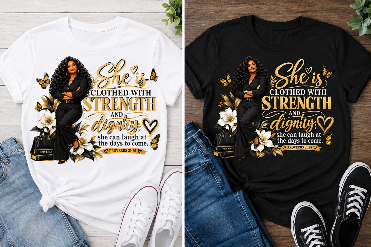 She is Clothed with Strength