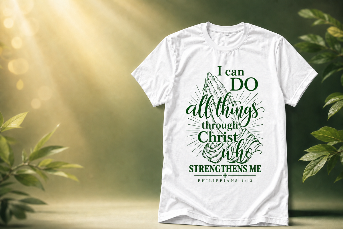 Philippians 4:13 “I Can Do All Things” T-Shirt